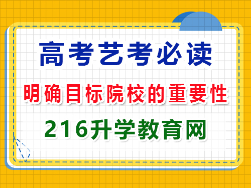2025年高三藝考生必讀（二）：提前明確目標(biāo)院校的重要性！重慶高三藝考生文化課補(bǔ)習(xí)班科普